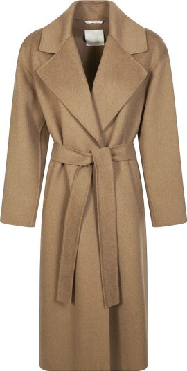 Max Mara Dame Frakker Beige 2XS,