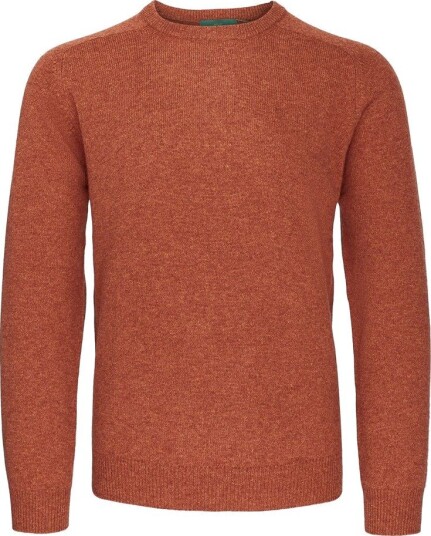 Alan Paine Crew neck S orange herre Alan Paine Crew neck S orange herre