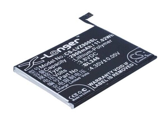 Lenovo Vibe Max Z90-3 batteri (2900 mAh 3.8 V) Lenovo Vibe Max Z90-3 batteri (2900 mAh 3.8 V)