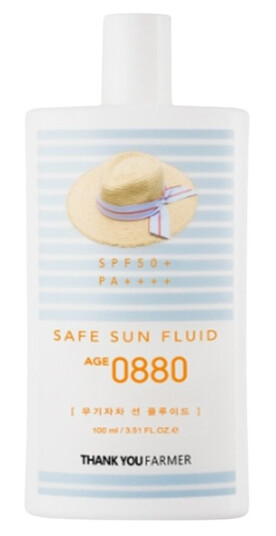 THANK YOU FARMER Safe Sun Fluid Age 0880 SPF50 100ml