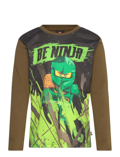 LEGO kidswear Lwtaffy 702 T Shirt L/S Green 104 LEGO kidswear Lwtaffy 702 T Shirt L/S Green 104
