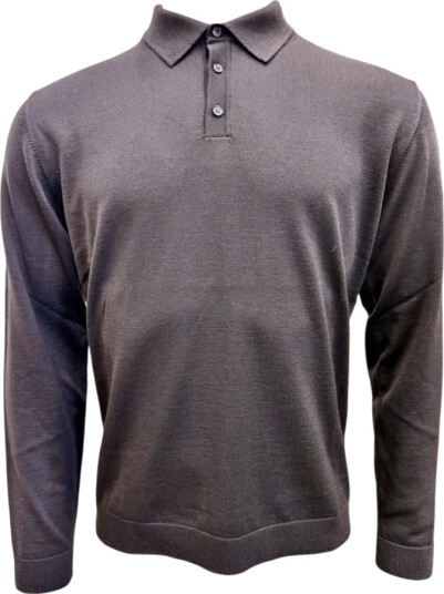 Roberto Collina Herre Topper Grå 2XL,