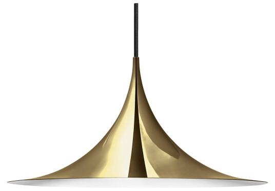 Gubi - Semi Taklampa Ø 60 Cm, Brass - Pendellamper - Bonderup & Thorup - Gull Gubi - Semi Taklampa Ø 60 Cm, Brass - Pendellamper - Bonderup & Thorup - Gull