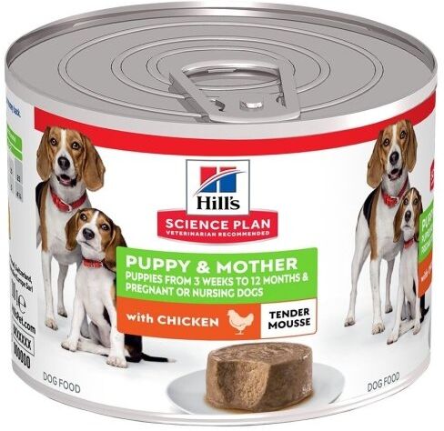 Hill'S Science Plan Puppy & Mother Tender Mousse 200 G Hill'S Science Plan Puppy & Mother Tender Mousse 200 G