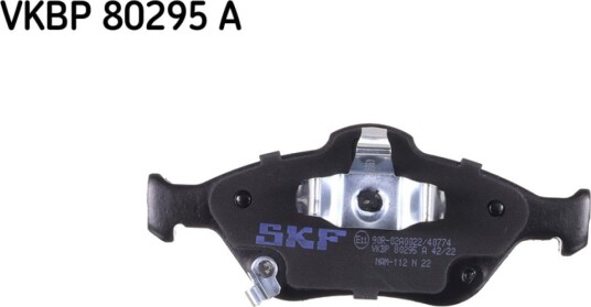 Bremseklosser SKF VKBP 80295 A