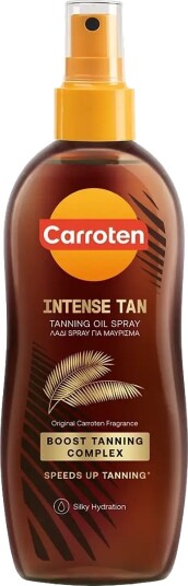 Carroten Intense Tan Oil Spray SPF 0 150 ML - For Naturlig Brun Farge Carroten Intense Tan Oil Spray SPF 0 150 ML - For Naturlig Brun Farge