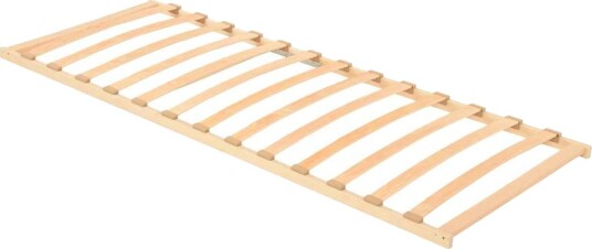  Lamelbunn Brun 80 x 190 cm Massiv bøketre