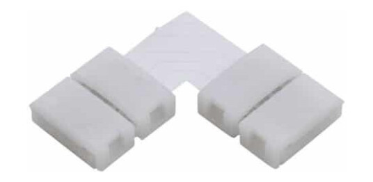 L Skjøtekontakt for RGBW LED Strips 12mm L Skjøtekontakt for RGBW LED Strips 12mm