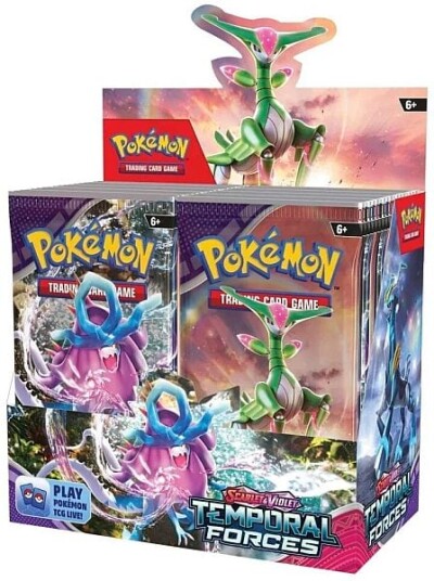 Pokémon - SV5 Temporal Forces Booster Box 36pcs (POK85639) Pokémon - SV5 Temporal Forces Booster Box 36pcs (POK85639)