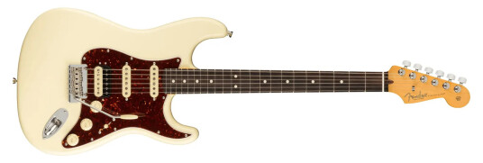 Fender Am Pro Ii Stratocaster Hss Olympic Hvit, Rosewood Fingerboard