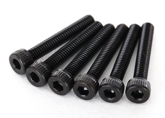 Traxxas 2618 Screws 2.5x16mm cap-head machine 6 Traxxas 2618 Screws 2.5x16mm cap-head machine 6