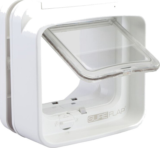 SureFlap DualScan Mikrochip Katteluke Hvit 21cm SureFlap DualScan Mikrochip Katteluke Hvit 21cm
