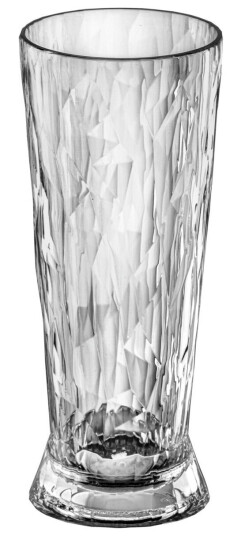 koziol Ølglass Bier Club No. 10 Superglass 45cl 7.4x17.7 cm  Transparent 0.3 l målestrek 48 Stykk 
