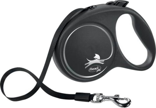 Flexi L Hundebånd 5 m Black Design Maks 50 kg Flexi L Hundebånd 5 m Black Design Maks 50 kg