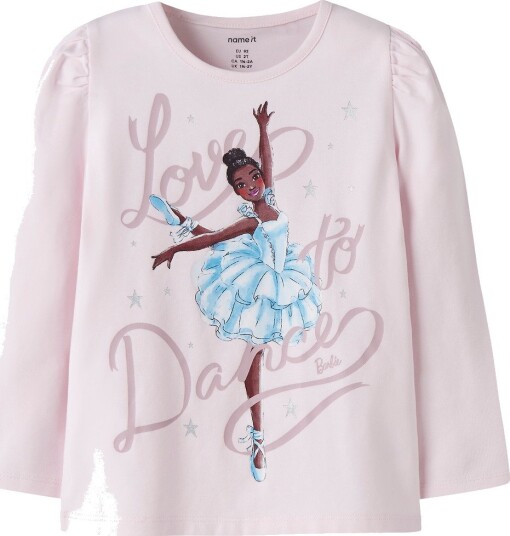 Name It Genser - NmfOrdi - Barbie - Vugge Rosa - Name It - 1½ år (86) - Genser