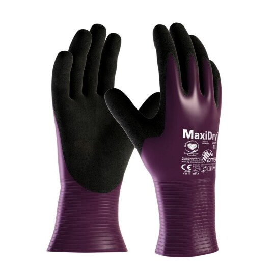 ATG MaxiDry Plum sjåførhansker, 12 par ,SBG-56-426 9