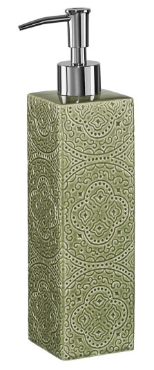 Cult Design Kub Orient oppvaskmiddel dispenser 25 cm pesto Cult Design Kub Orient oppvaskmiddel dispenser 25 cm pesto