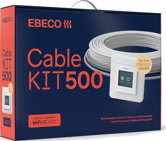 Ebeco Gulvvarmekit Cable Kit 500 8961083 Ebeco Gulvvarmekit Cable Kit 500 8961083