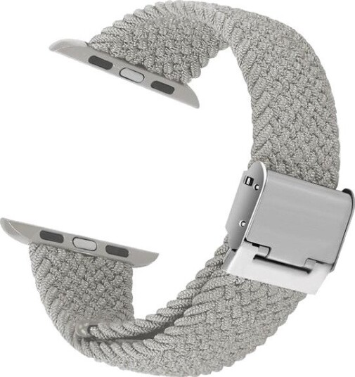 Crong Wave Band Reim til Apple Watch 38/40/41mm Lys grå