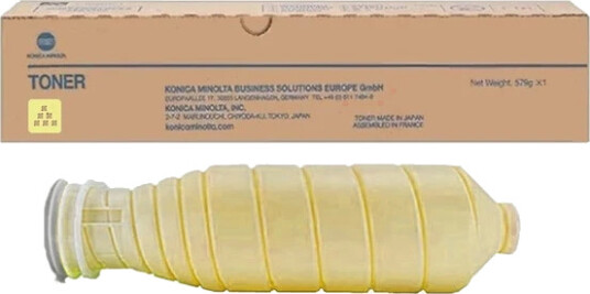 Konica Minolta Toner TN-627Y Gul (219.800 sider) Original Konica Minolta Toner TN-627Y Gul (219.800 sider) Original