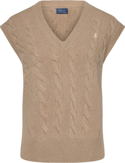Polo Ralph Lauren 2/15 Wool Cash Rws Sls Plo Beige S
