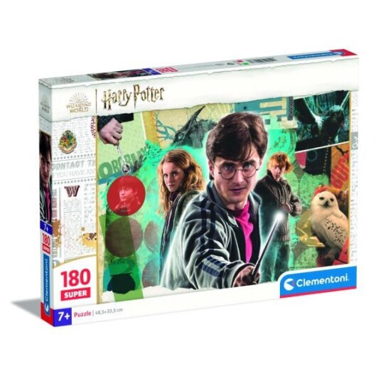Clementoni Puslespill 180 Brikker Harry Potter