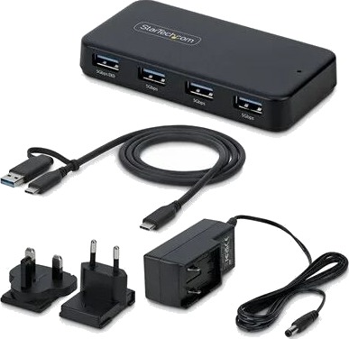 StarTech ST4300USB3V2-UE USB-hub 4x USB-A 3.2 svart ST4300USB3V2-UE