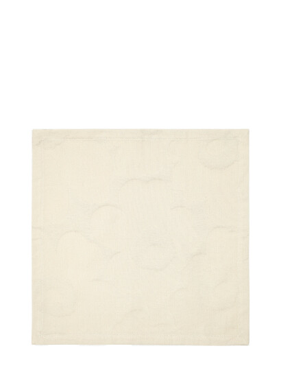 Marimekko Home Pieni Unikko Jacq Text.napkin - Cream - ONE SIZE