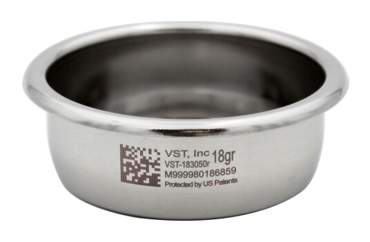 VST Precision Filter Basket - 18g , Ridged