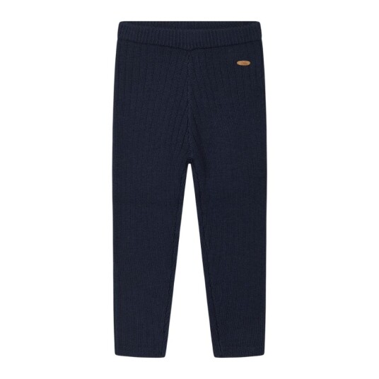 Hust and Claire   Leggings Ull Ribbestrikket Lui More Navy   74