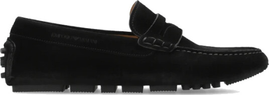 Emporio Armani Herre Sko Svart 42 1/2 EU, Emporio Armani Herre Sko Svart 42 1/2 EU,