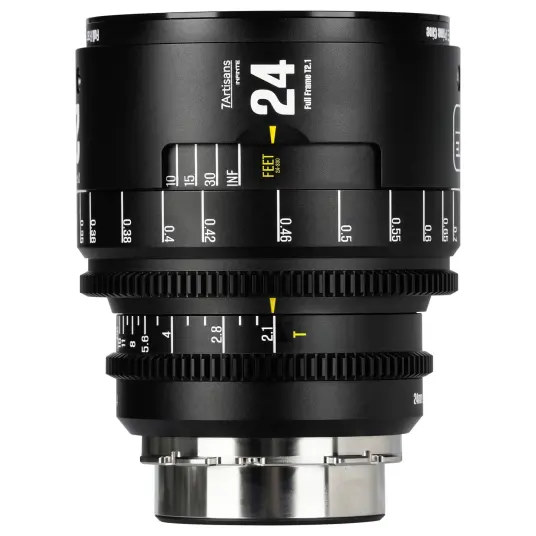 7Artisans INFINTE 24mm T2.1 Cine Lens ARRI PL Black 7Artisans INFINTE 24mm T2.1 Cine Lens ARRI PL Black