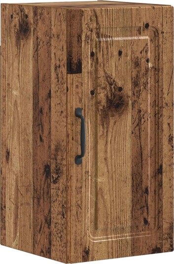 vidaXL Baderom veggskap UTRECHT Gammelt tre 30 x 31 x 59 cm