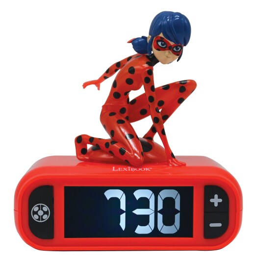 Lexibook - Miraculous Light Character Radio Alarm Clock (RL800MI) Lexibook - Miraculous Light Character Radio Alarm Clock (RL800MI)