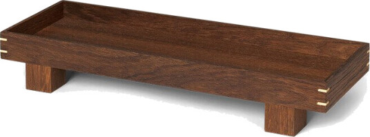 Ferm Living Bon Wooden Tray XSmall Smoked Oak