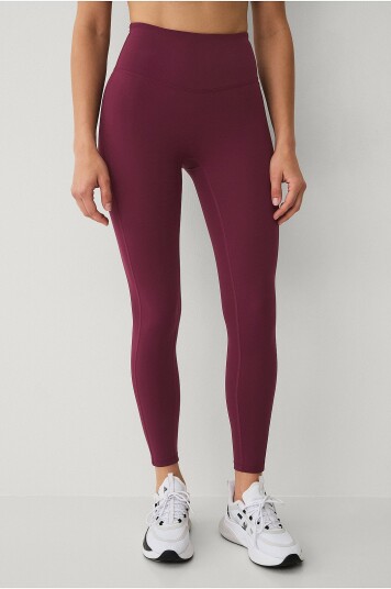 Ellos Studio Treningstights Studio Tights Flat Front Core Rød