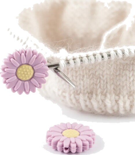 Kort Og Godt Maskestopper Blomst MS1007 Lys Lilla