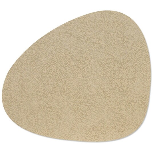 Lind Dna Curve L Bordbrikke Hippo 37x44 cm Sand