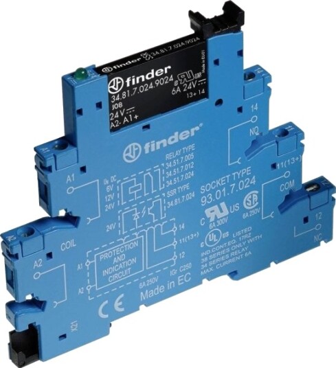 Finder Halvlederrelé 38.81.7.006.9024 1 Stk