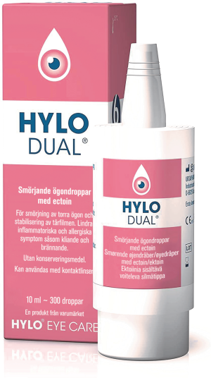Hylo Dual Øyedråper 10 ml Hylo Dual Øyedråper 10 ml