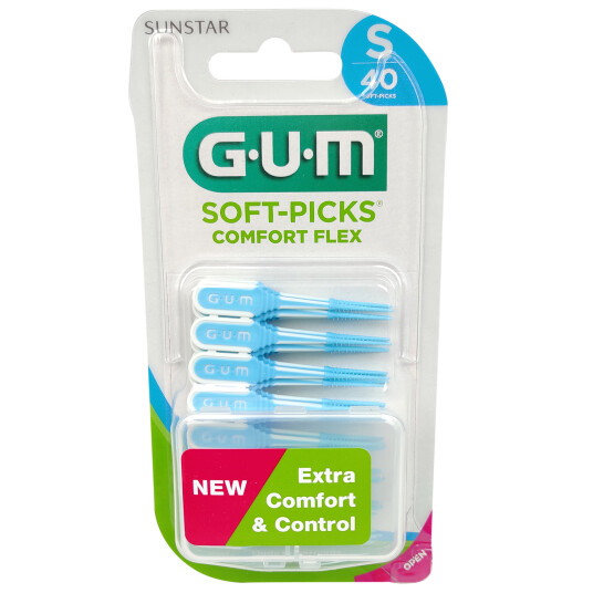 GUM Soft-Picks Comfort Flex LITEN- 40 stk.