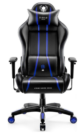 Fotel Diablo Chairs X-One 2.0 Normal Niebieski Fotel Diablo Chairs X-One 2.0 Normal Niebieski
