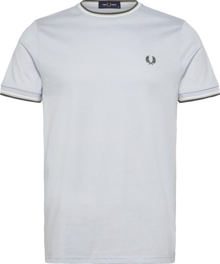 Fred Perry Twin Tipped T Shirt Blue S Fred Perry Twin Tipped T Shirt Blue S