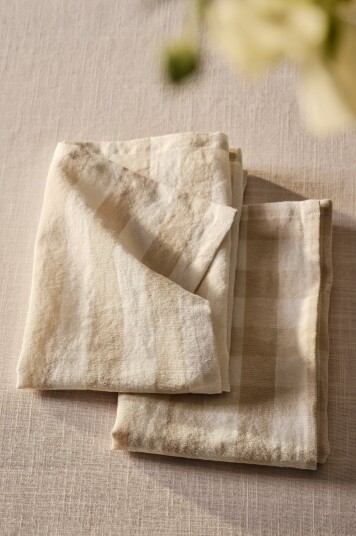 Jotex Serviett i Linmiks 4pakning Beige SANNE 21292280193 Jotex Serviett i Linmiks 4pakning Beige SANNE 21292280193