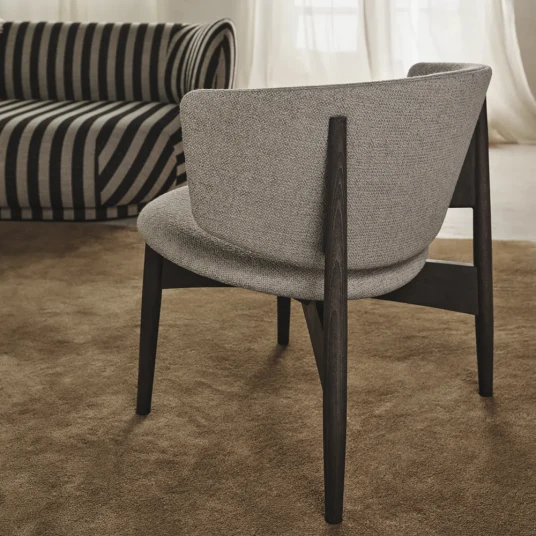 Ferm Living Herman Loungestol Boucle   Beech/Sand