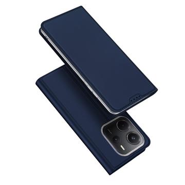 Dux Ducis Xiaomi Redmi Note 14 4G Skin Pro Flip deksel Blå