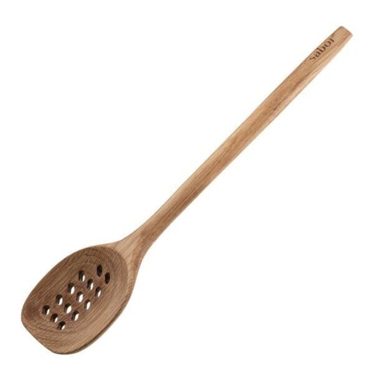 Sabor Nature øse med hull 35 cm eik Sabor Nature øse med hull 35 cm eik