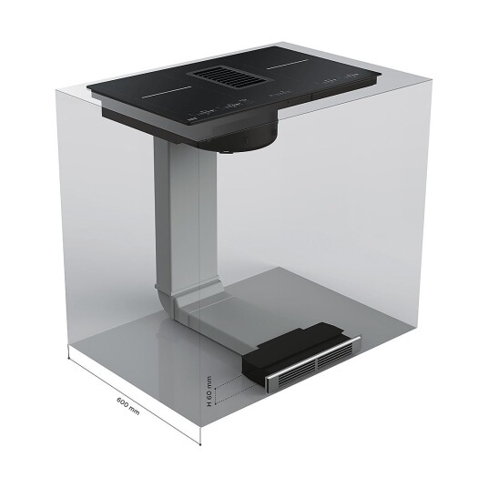 Franke Installasjons-kit Med kullfilter for lav sokkel (6 cm)