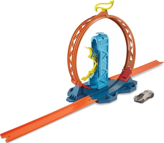 Hot Wheels Track Builder Loop Kicker Bilbane 6+ År