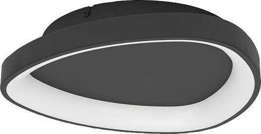 EGLO Vegg /taklampe Loretello Oval Svart Svart Plafonder